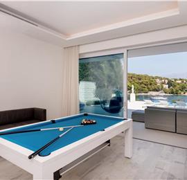Luxury 6 Bedroom Brac Island Beach Front Villa With Heated Infinity Pool and lift near Sumartin sleeps 12